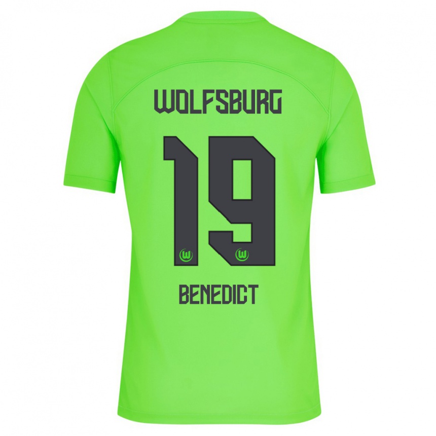 Niño Fútbol Camiseta Trevor Benedict #19 Verde 1ª Equipación 2023/24