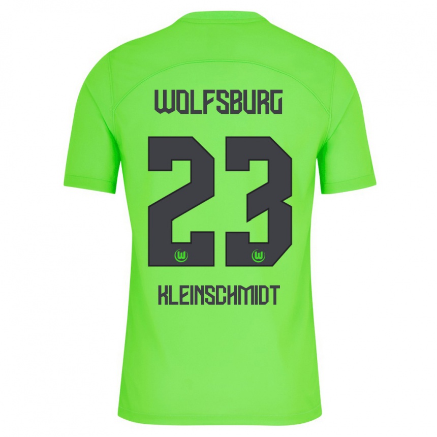 Niño Fútbol Camiseta Max Kleinschmidt #23 Verde 1ª Equipación 2023/24