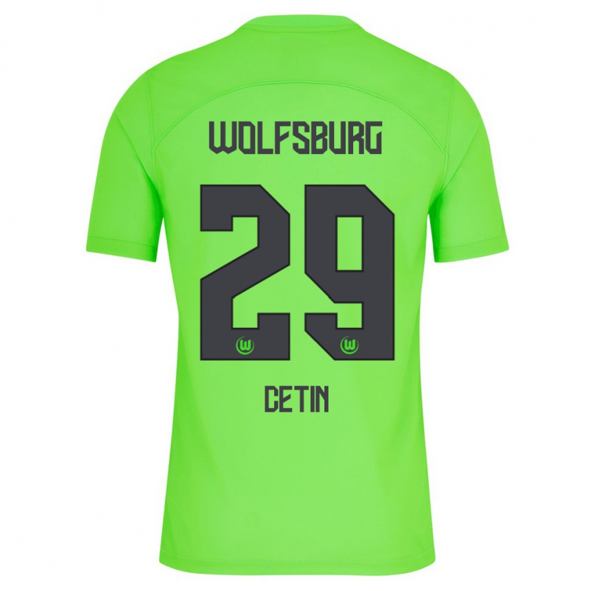 Niño Fútbol Camiseta Erkan Cetin #29 Verde 1ª Equipación 2023/24