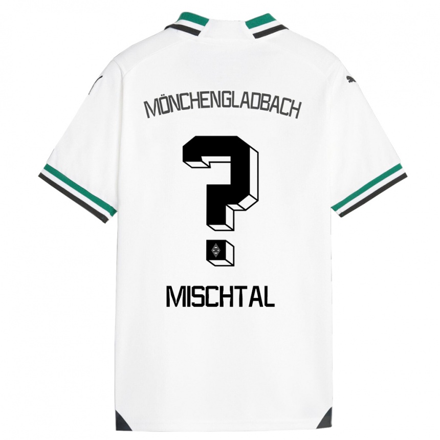 Niño Fútbol Camiseta Kilian Mischtal #0 Blanco Verde 1ª Equipación 2023/24