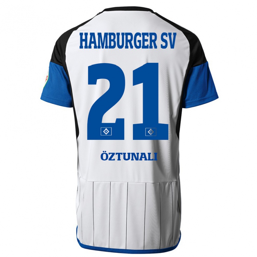 Niño Fútbol Camiseta Levin Öztunali #21 Blanco 1ª Equipación 2023/24