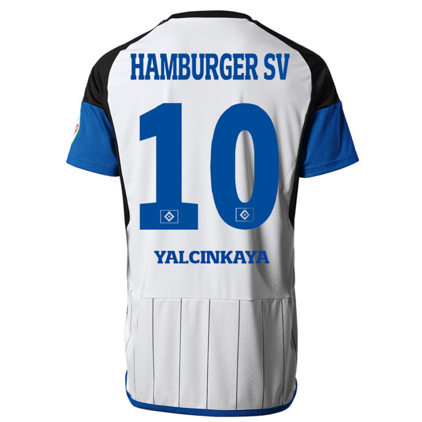 Niño Fútbol Camiseta Bilal Yalcinkaya #10 Blanco 1ª Equipación 2023/24