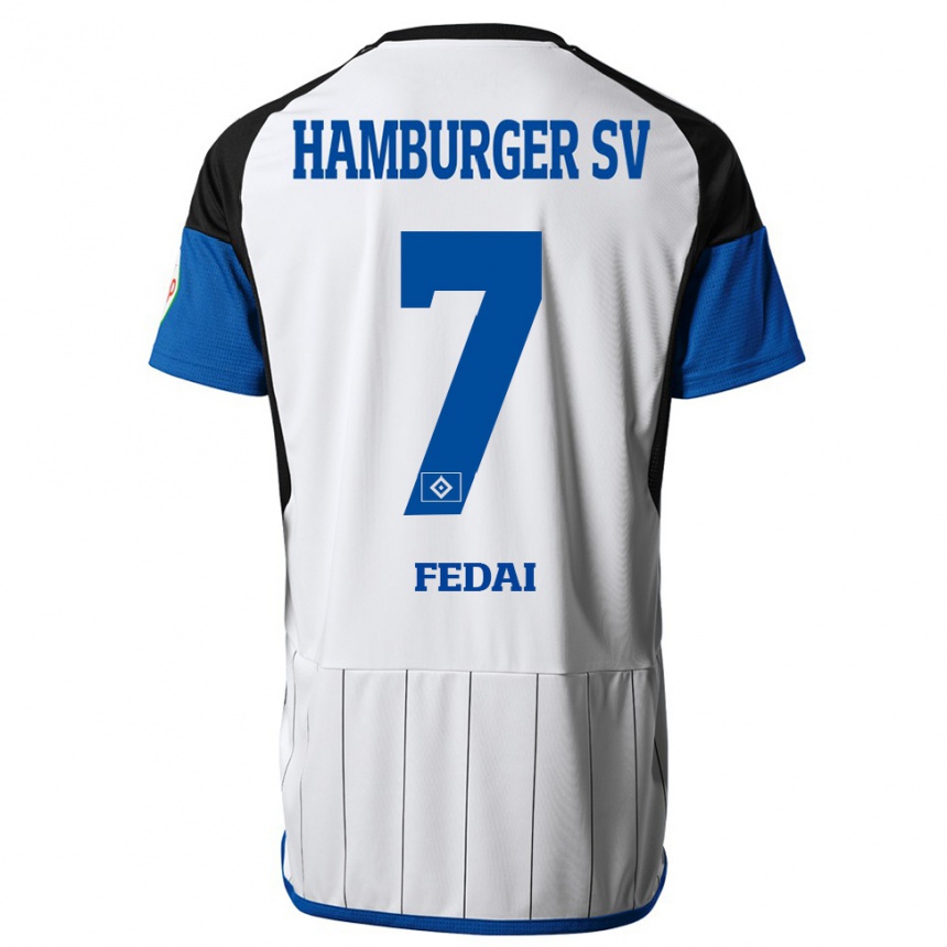 Niño Fútbol Camiseta Martin Fedai #7 Blanco 1ª Equipación 2023/24