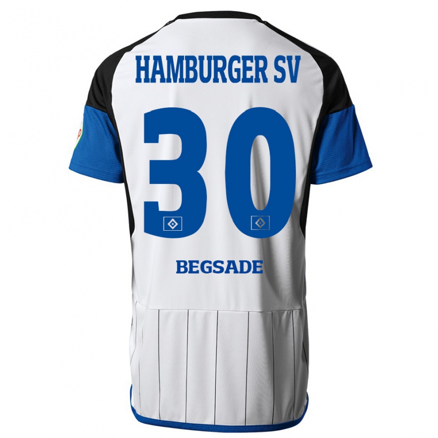 Niño Fútbol Camiseta Soheil Begsade #30 Blanco 1ª Equipación 2023/24