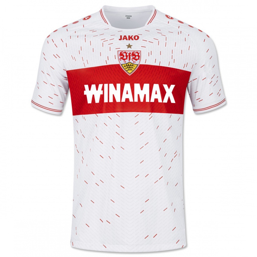 Niño Fútbol Camiseta Dorian Migalic #0 Blanco 1ª Equipación 2023/24