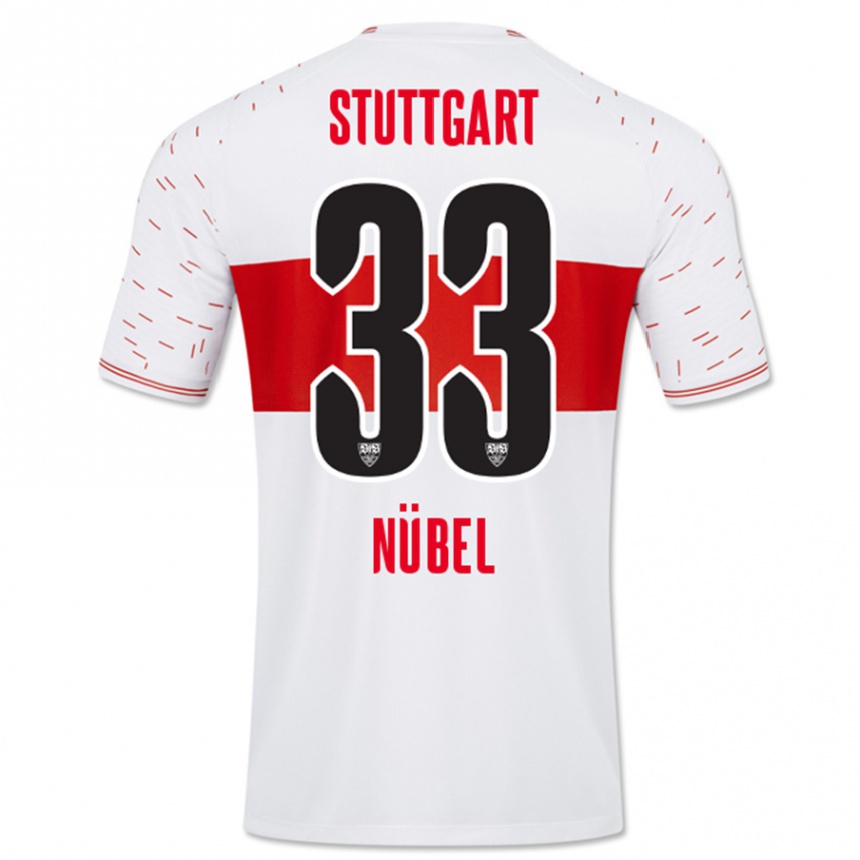 Niño Fútbol Camiseta Alexander Nübel #33 Blanco 1ª Equipación 2023/24