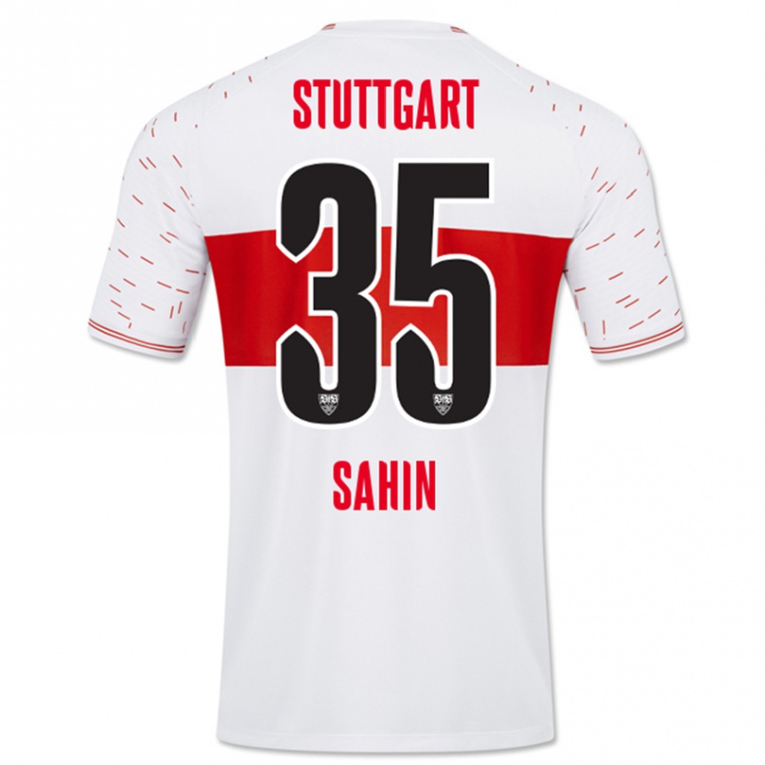 Niño Fútbol Camiseta Mehmet Sahin #35 Blanco 1ª Equipación 2023/24