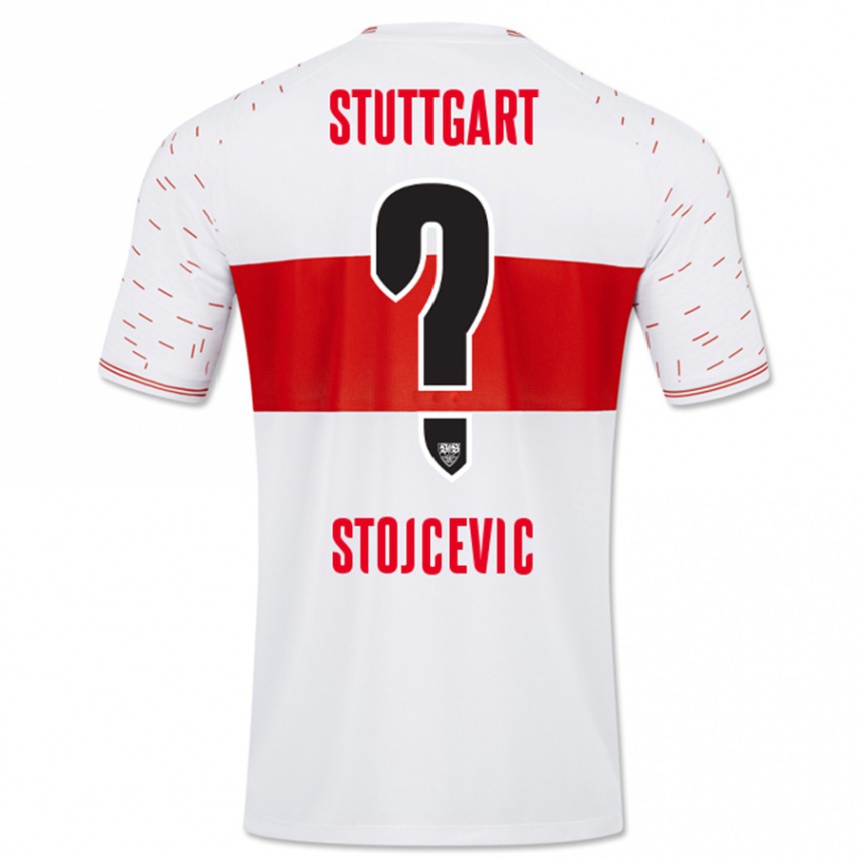 Niño Fútbol Camiseta Martin Stojcevic #0 Blanco 1ª Equipación 2023/24