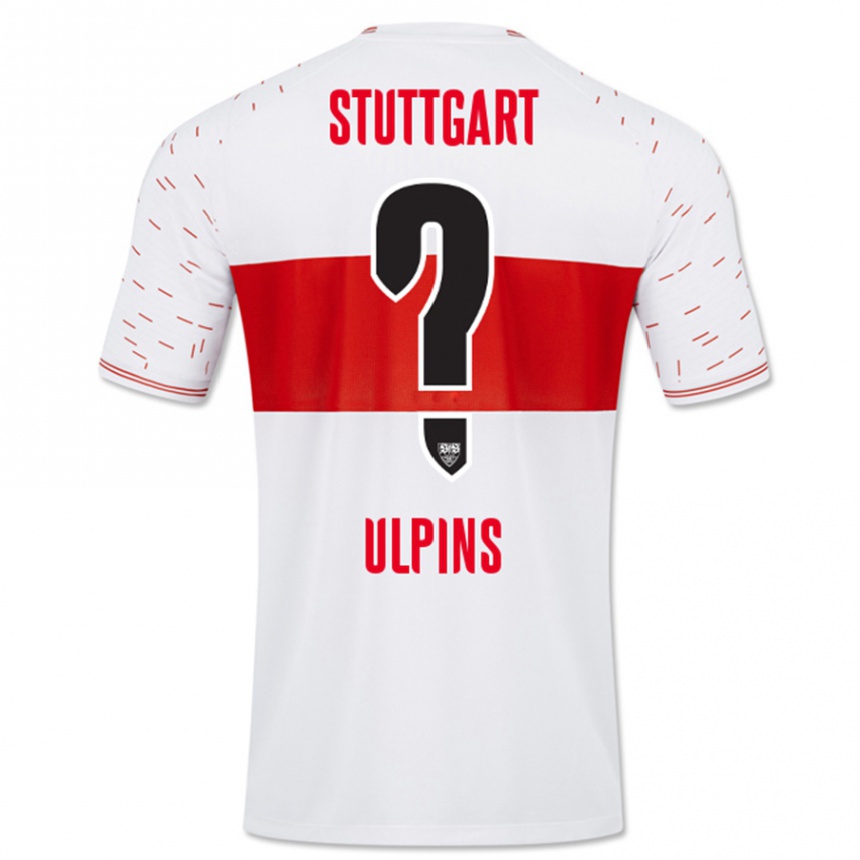 Niño Fútbol Camiseta Timo Ulpins #0 Blanco 1ª Equipación 2023/24