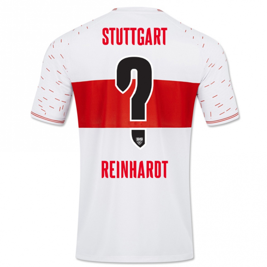 Niño Fútbol Camiseta Peter Reinhardt #0 Blanco 1ª Equipación 2023/24