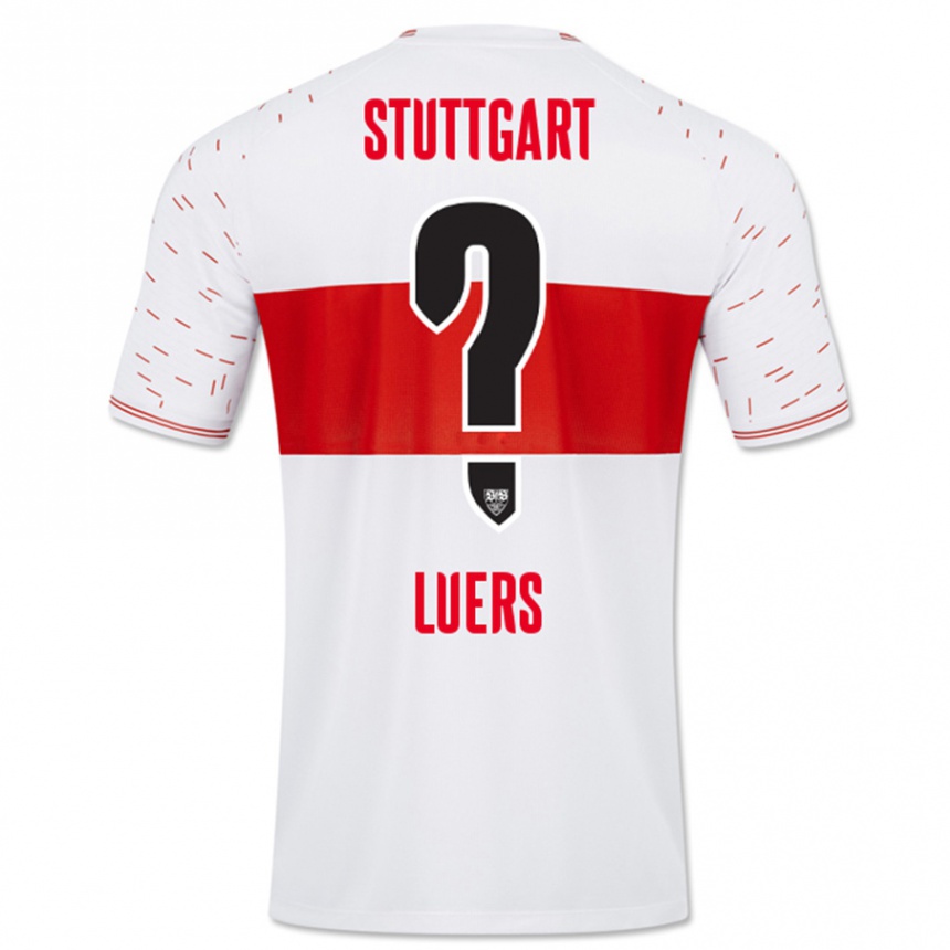 Niño Fútbol Camiseta Julian Lüers #0 Blanco 1ª Equipación 2023/24