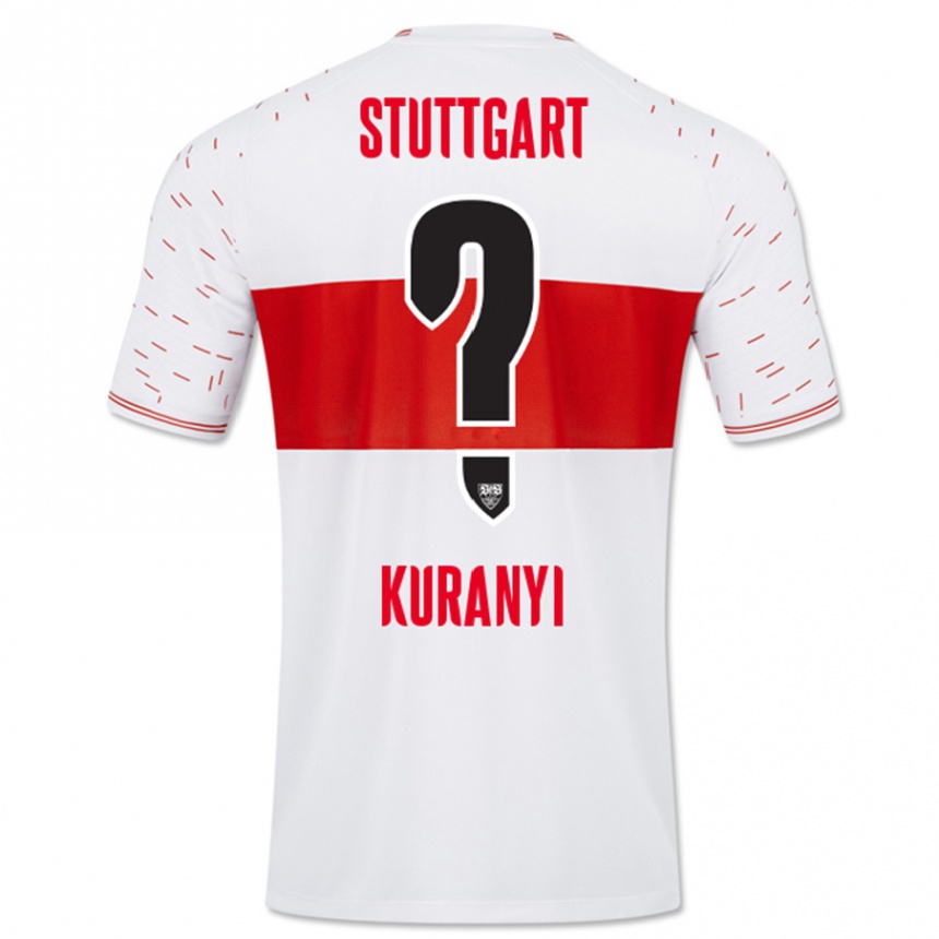 Niño Fútbol Camiseta Karlo Kuranyi #0 Blanco 1ª Equipación 2023/24