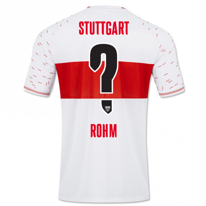 Niño Fútbol Camiseta Mareg Rohm #0 Blanco 1ª Equipación 2023/24