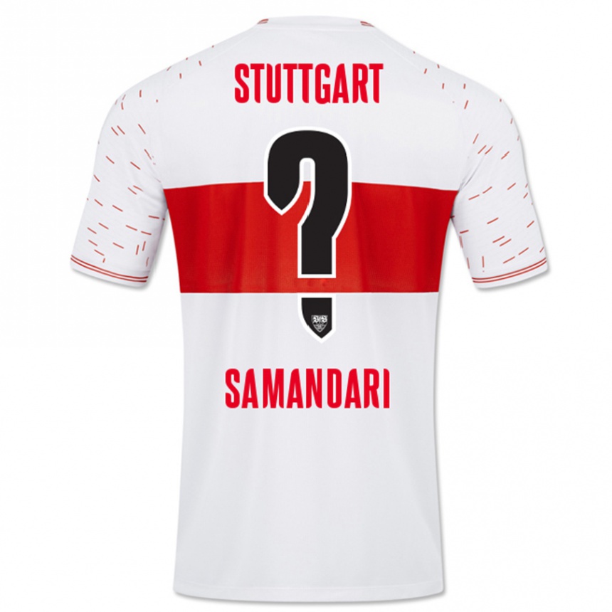 Niño Fútbol Camiseta Sohrab Samandari #0 Blanco 1ª Equipación 2023/24