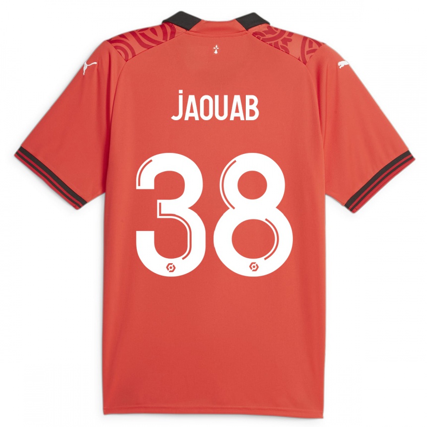 Niño Fútbol Camiseta Mohamed Jaouab #38 Rojo 1ª Equipación 2023/24