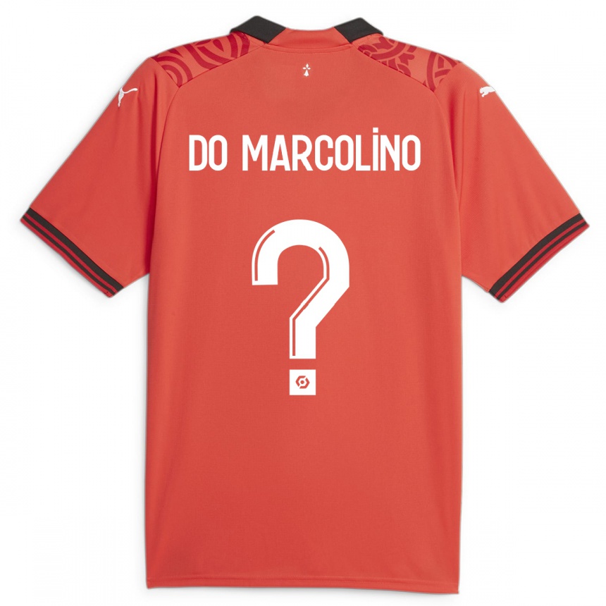 Niño Fútbol Camiseta Arsène Do Marcolino #0 Rojo 1ª Equipación 2023/24