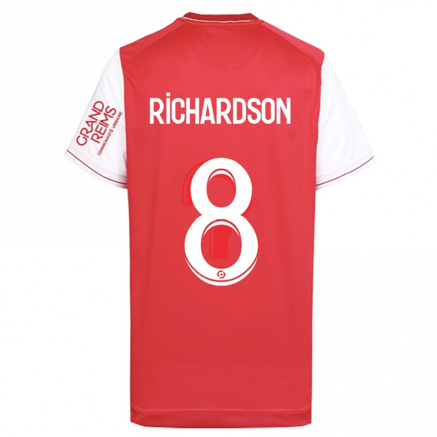 Niño Fútbol Camiseta Amir Richardson #8 Rojo 1ª Equipación 2023/24