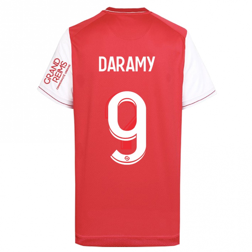 Niño Fútbol Camiseta Mohamed Daramy #9 Rojo 1ª Equipación 2023/24
