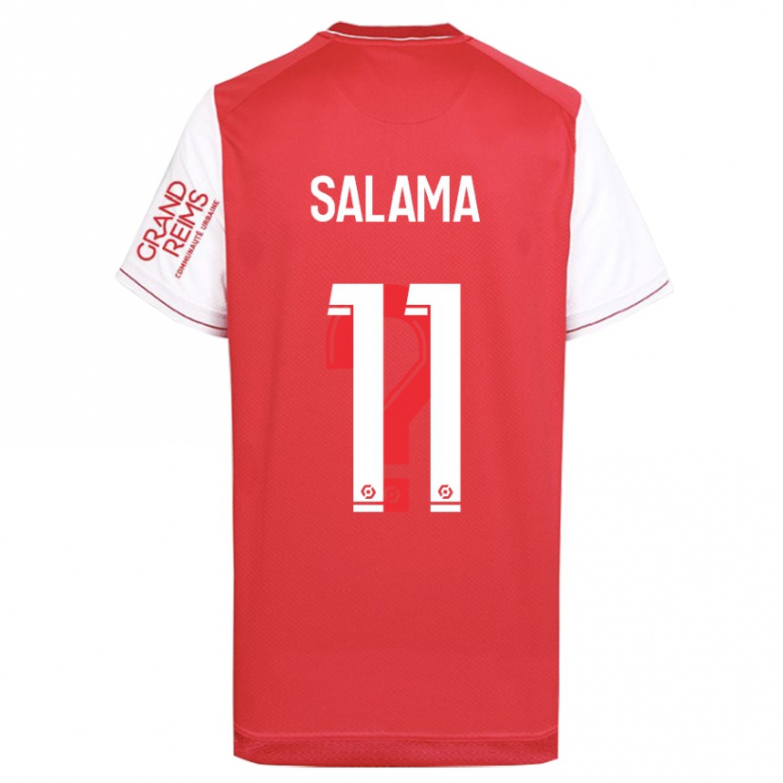 Niño Fútbol Camiseta Amine Salama #11 Rojo 1ª Equipación 2023/24