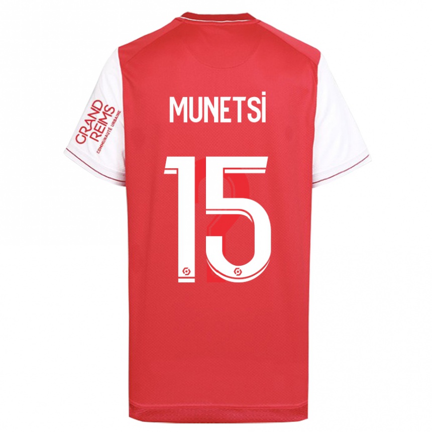 Niño Fútbol Camiseta Marshall Munetsi #15 Rojo 1ª Equipación 2023/24