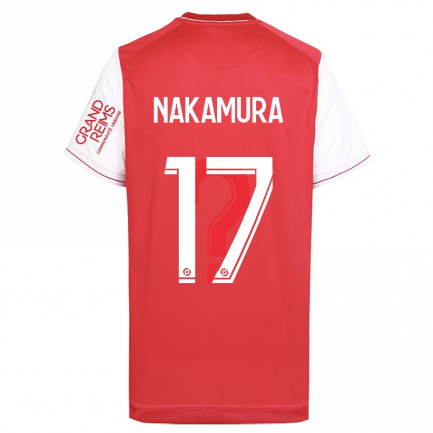 Niño Fútbol Camiseta Keito Nakamura #17 Rojo 1ª Equipación 2023/24