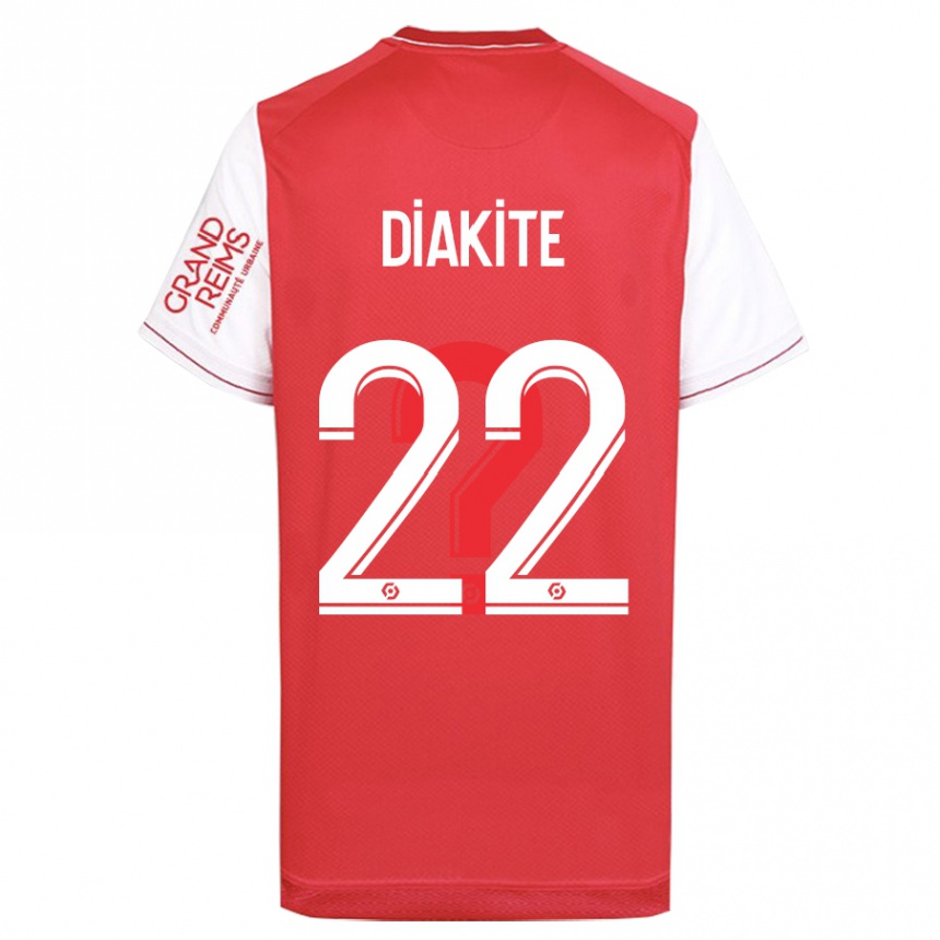 Niño Fútbol Camiseta Oumar Diakité #22 Rojo 1ª Equipación 2023/24