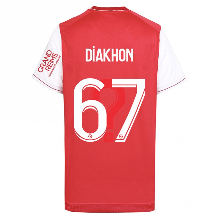 Niño Fútbol Camiseta Mamadou Diakhon #67 Rojo 1ª Equipación 2023/24