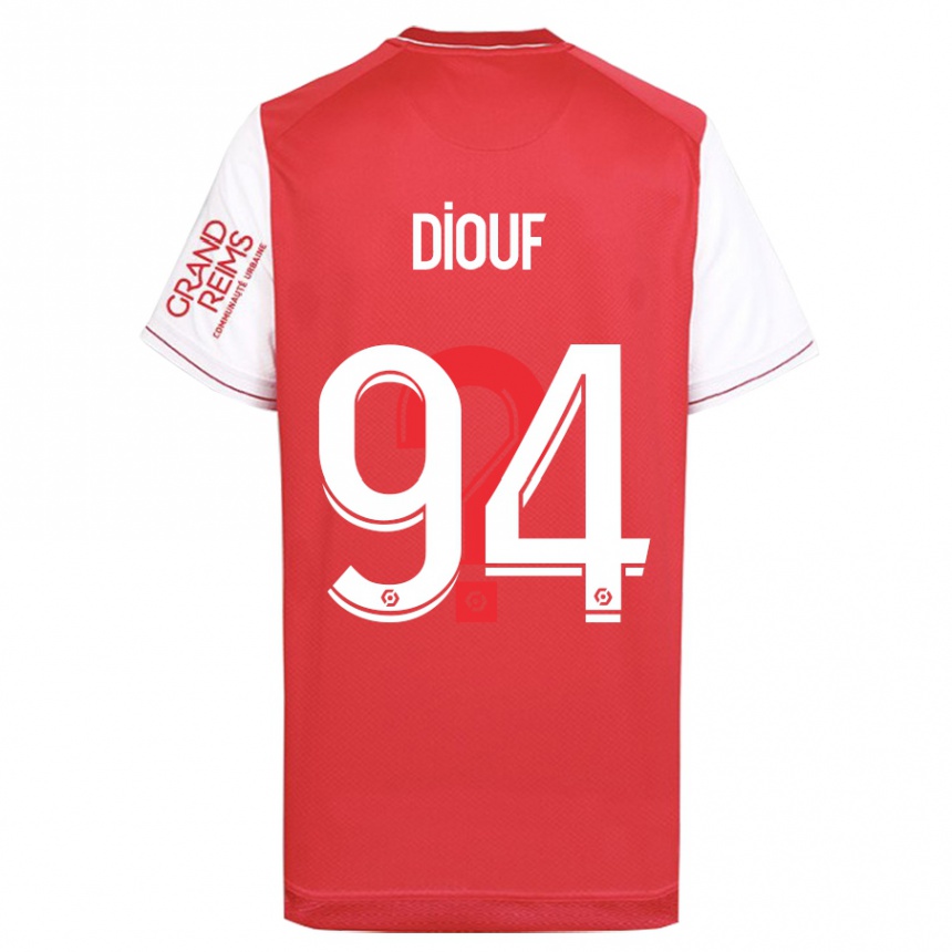 Niño Fútbol Camiseta Yehvann Diouf #94 Rojo 1ª Equipación 2023/24