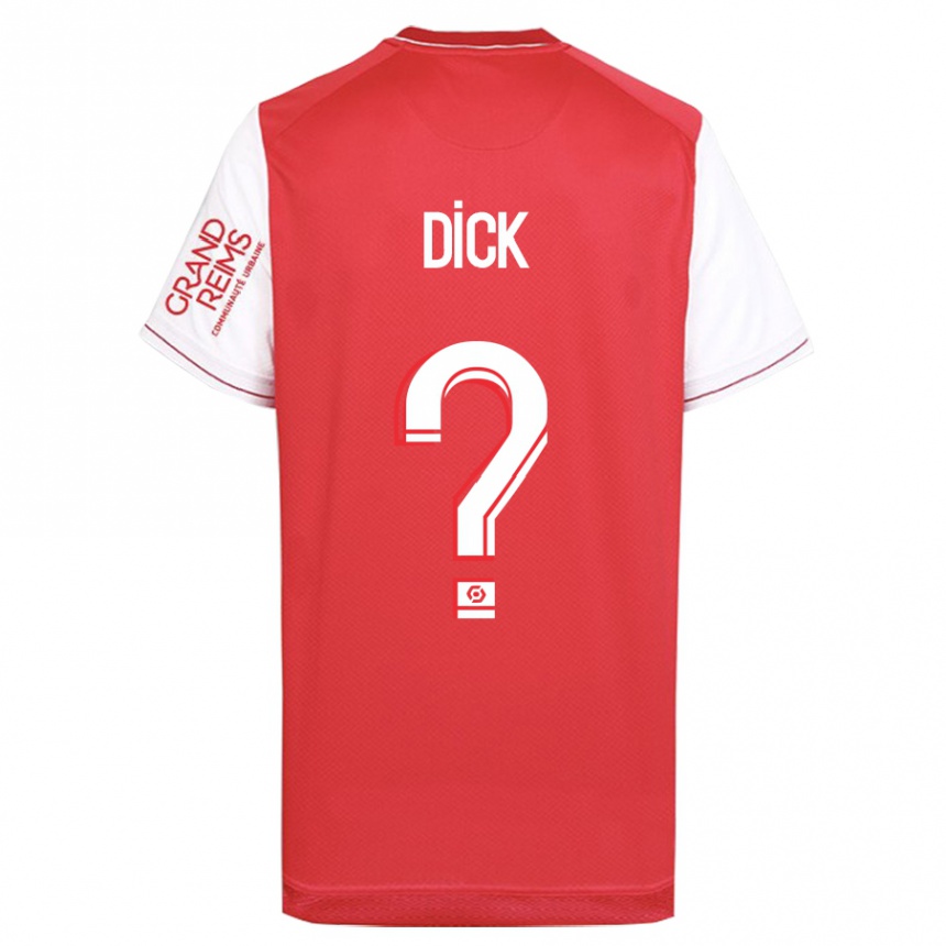 Niño Fútbol Camiseta Livingstone Dick #0 Rojo 1ª Equipación 2023/24