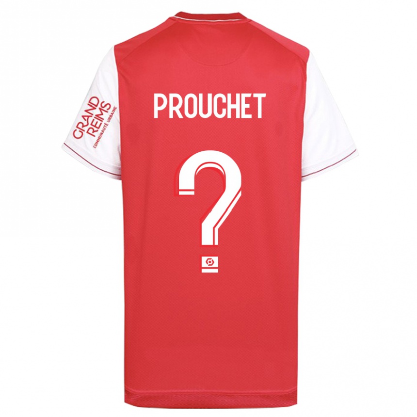 Niño Fútbol Camiseta Killian Prouchet #0 Rojo 1ª Equipación 2023/24