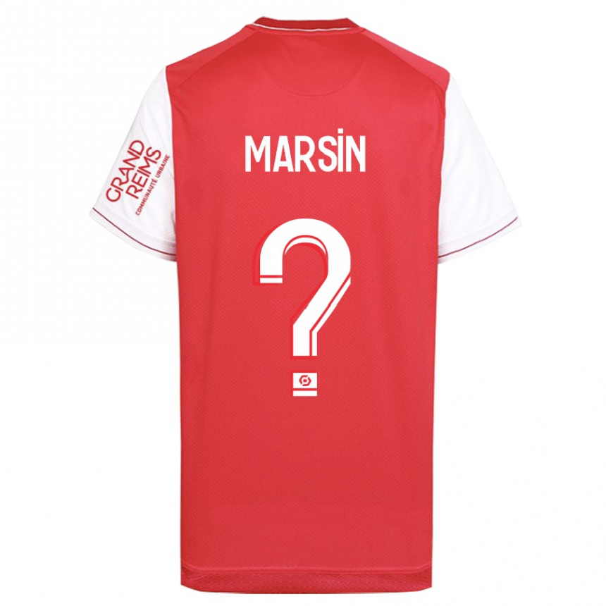 Niño Fútbol Camiseta Antonin Marsin #0 Rojo 1ª Equipación 2023/24