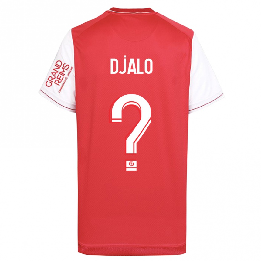 Niño Fútbol Camiseta Mamadu Djaló #0 Rojo 1ª Equipación 2023/24