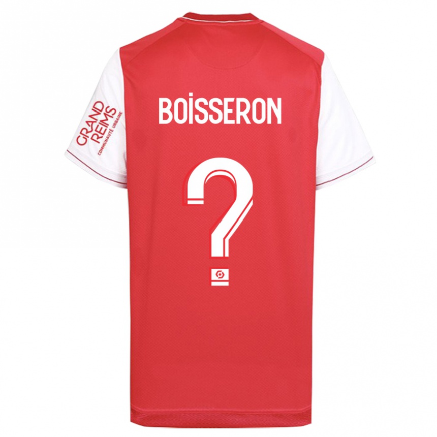 Niño Fútbol Camiseta Jawad Boisseron #0 Rojo 1ª Equipación 2023/24