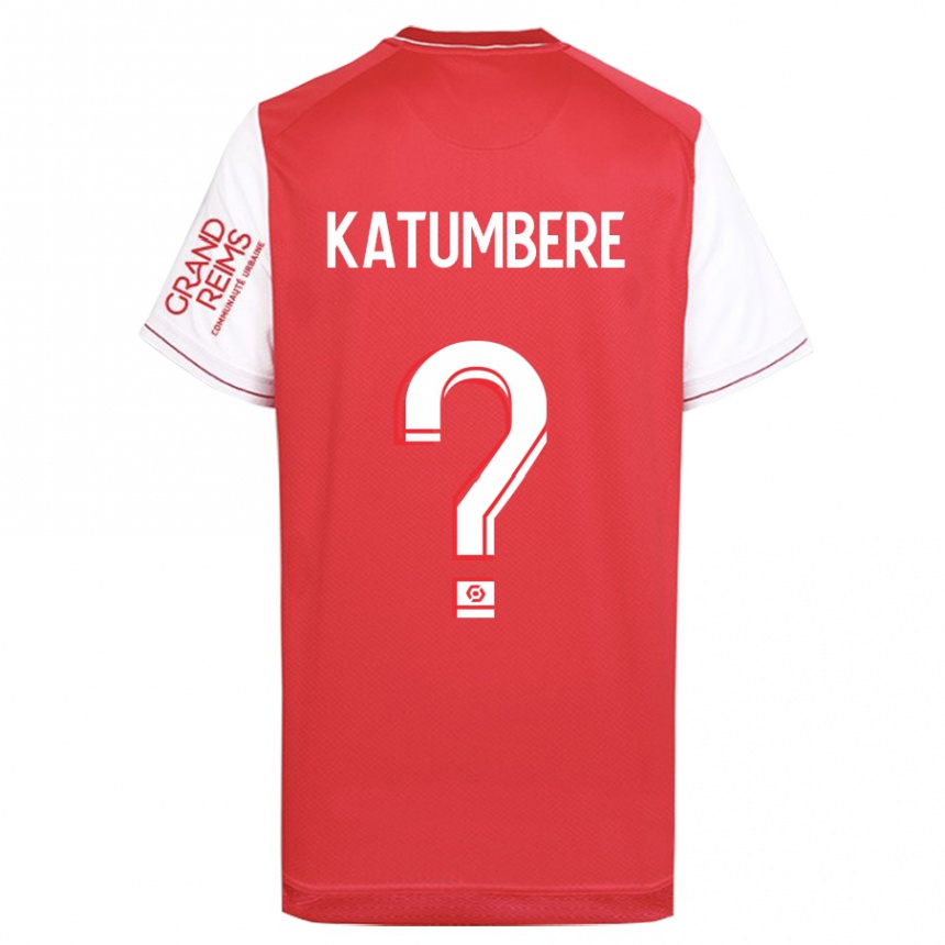 Niño Fútbol Camiseta Noah Katumbere #0 Rojo 1ª Equipación 2023/24