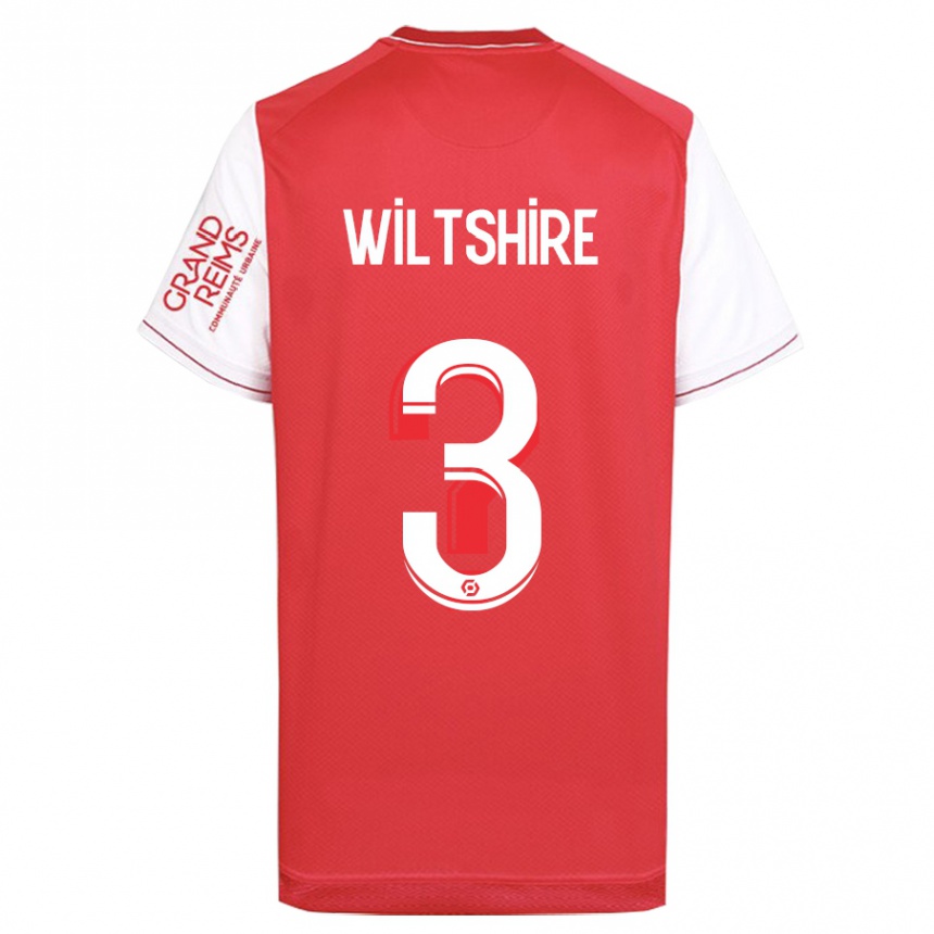 Niño Fútbol Camiseta Tiernny Wiltshire #3 Rojo 1ª Equipación 2023/24