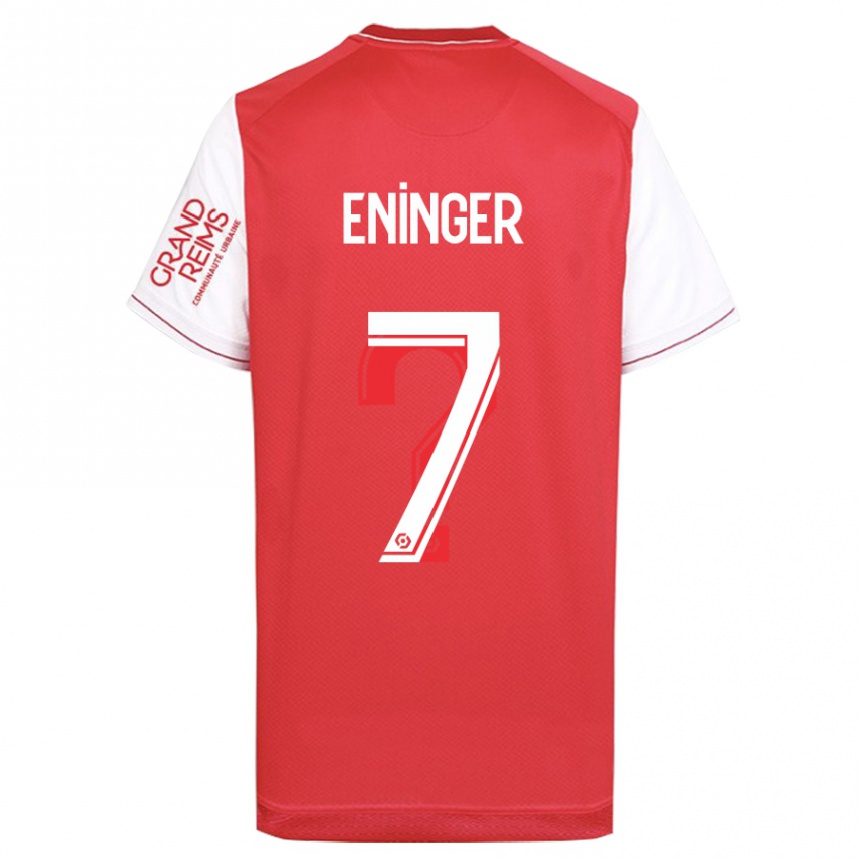 Niño Fútbol Camiseta Thelma Eninger #7 Rojo 1ª Equipación 2023/24