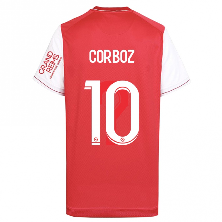 Niño Fútbol Camiseta Rachel Corboz #10 Rojo 1ª Equipación 2023/24