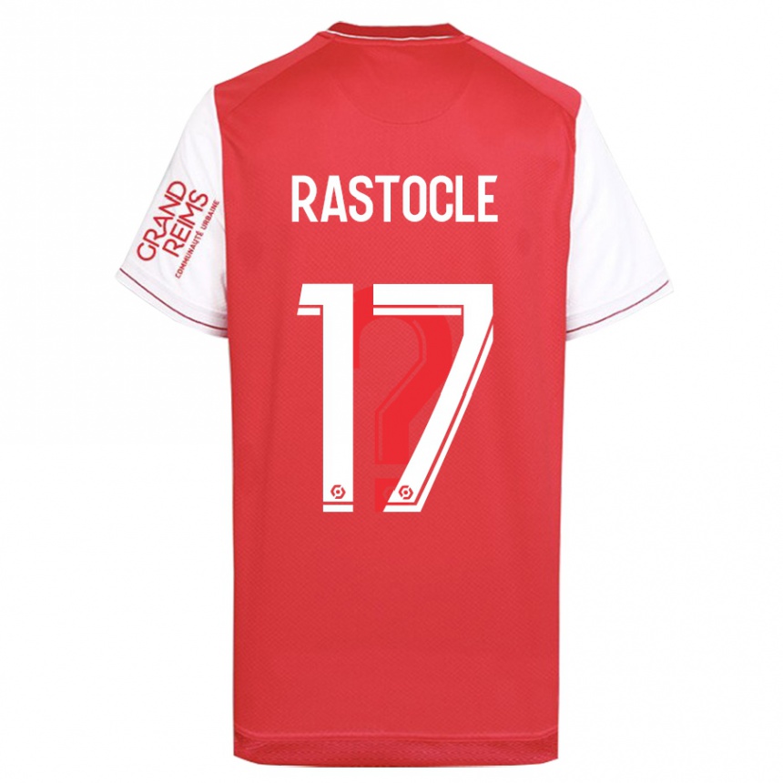 Niño Fútbol Camiseta Jade Rastocle #17 Rojo 1ª Equipación 2023/24