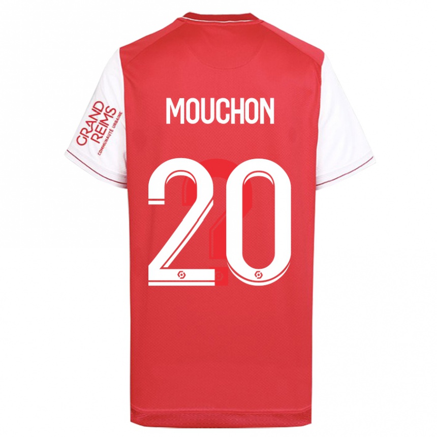 Niño Fútbol Camiseta Noemie Mouchon #20 Rojo 1ª Equipación 2023/24