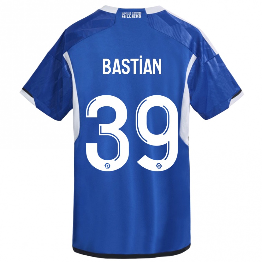 Niño Fútbol Camiseta Maxime Bastian #39 Azul 1ª Equipación 2023/24