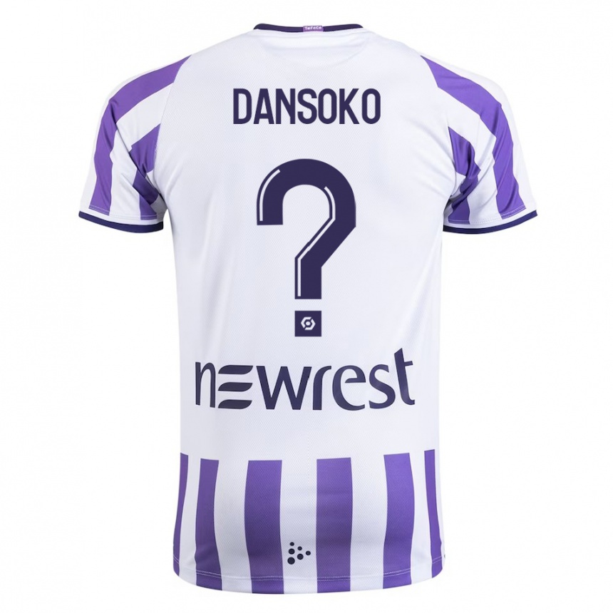 Niño Fútbol Camiseta Mohamed Dansoko #0 Blanco 1ª Equipación 2023/24