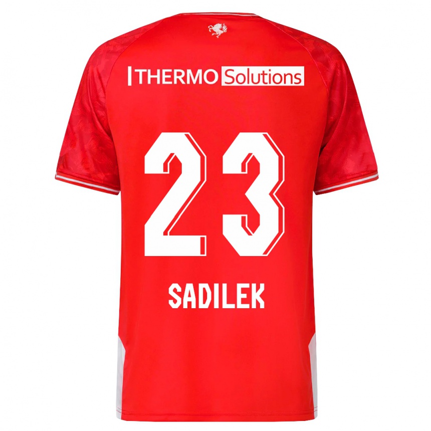 Niño Fútbol Camiseta Michal Sadilek #23 Rojo 1ª Equipación 2023/24
