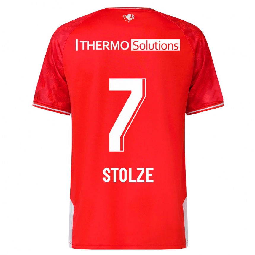 Niño Fútbol Camiseta Anna-Lena Stolze #7 Rojo 1ª Equipación 2023/24