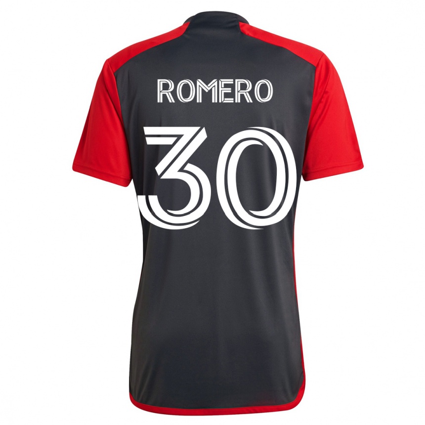 Niño Fútbol Camiseta Tomás Romero #30 Gris 1ª Equipación 2023/24