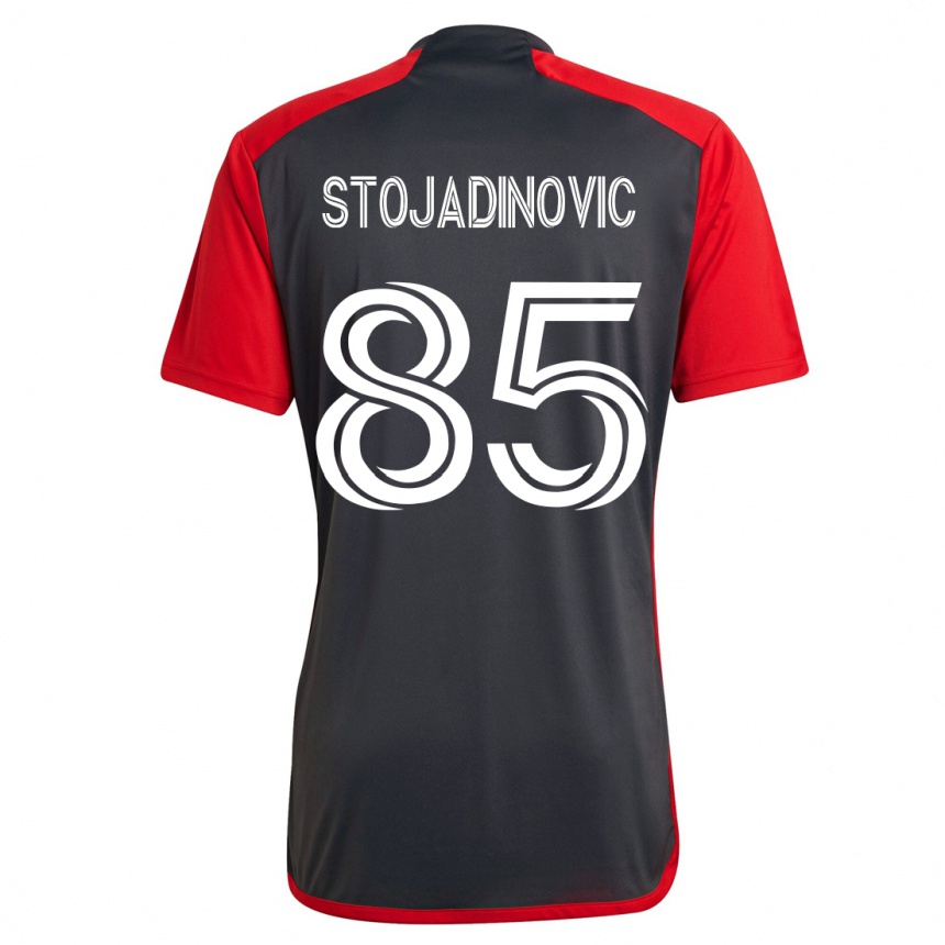 Niño Fútbol Camiseta Marko Stojadinovic #85 Gris 1ª Equipación 2023/24