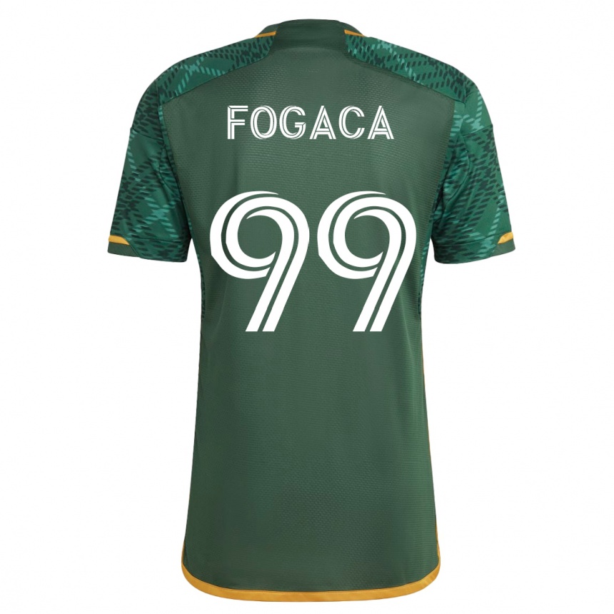 Niño Fútbol Camiseta Nathan Fogaça #99 Verde 1ª Equipación 2023/24