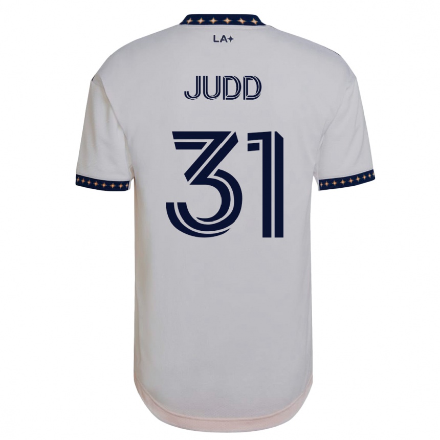 Niño Fútbol Camiseta Preston Judd #31 Blanco 1ª Equipación 2023/24