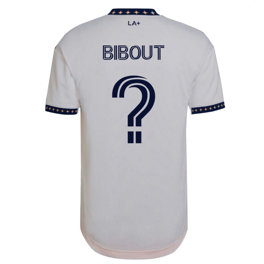 Niño Fútbol Camiseta Aaron Bibout #0 Blanco 1ª Equipación 2023/24