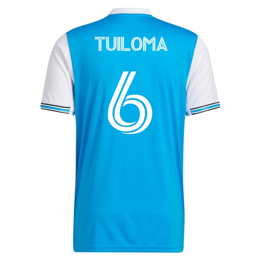 Niño Fútbol Camiseta Bill Tuiloma #6 Azul 1ª Equipación 2023/24