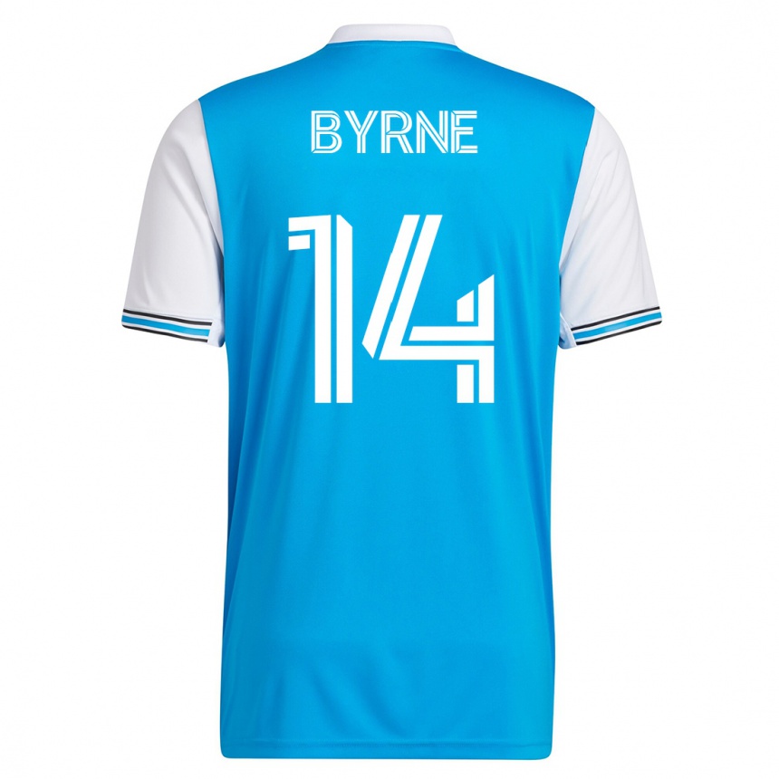 Niño Fútbol Camiseta Nathan Byrne #14 Azul 1ª Equipación 2023/24